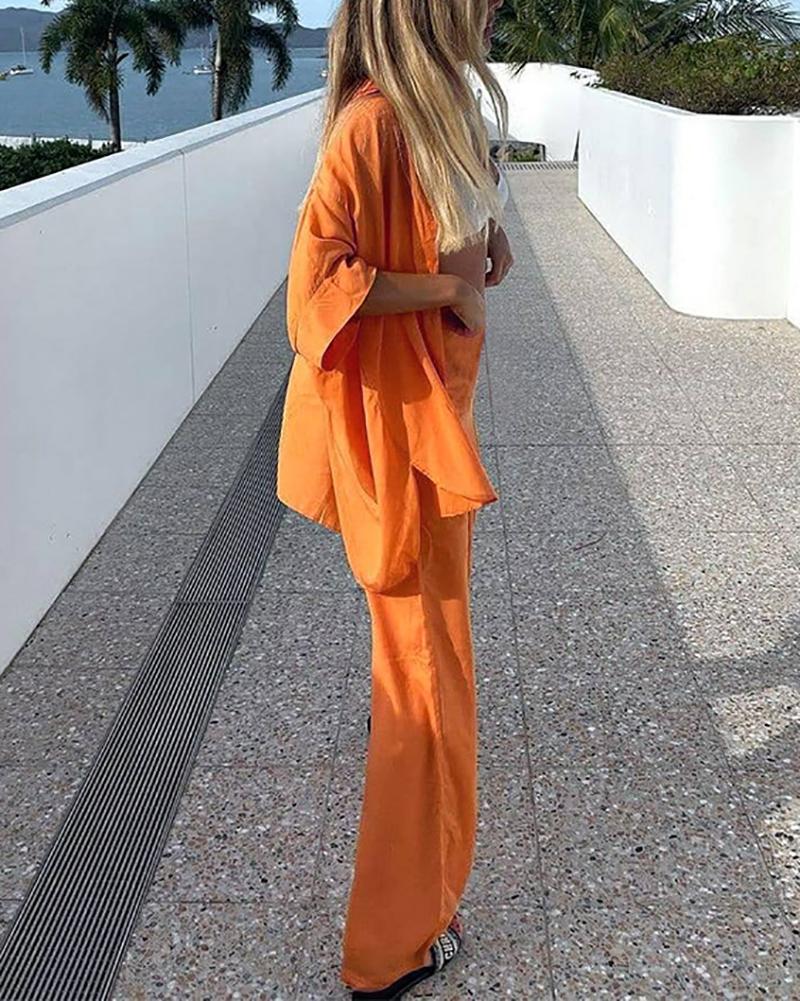 Casual Fashion Two Piece Suit