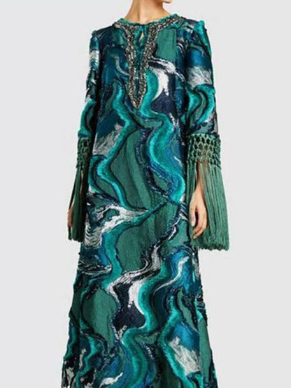 Printed Breathable Loose Jumpsuit