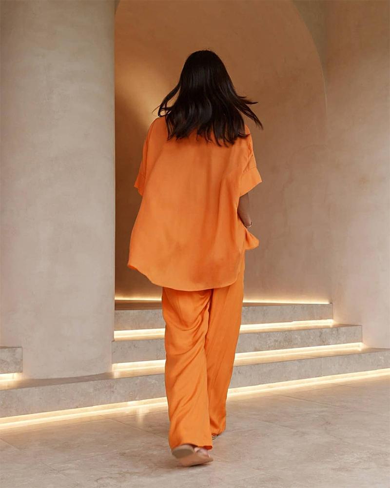 Casual Fashion Two Piece Suit